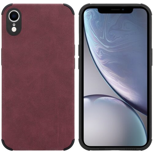 Cadorabo Case, združljiv z Apple v Burgund Purple - Zaščitni pokrov iz silikona TPU z plemenito umetno seminsko hrbet, (20596184) Cene