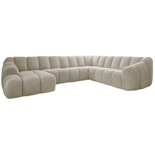 Miuform Bež kutna garnitura (s desnim kutom/u obliku slova "U") Shell – Cijene