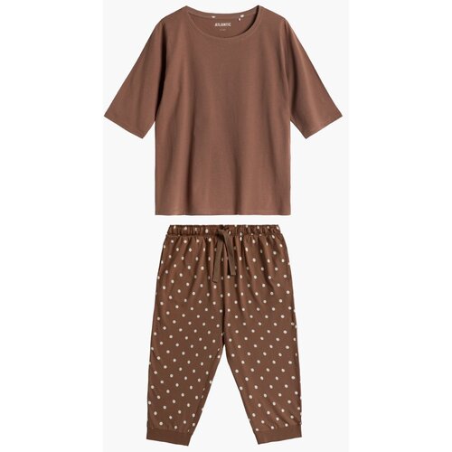 Atlantic Women's pyjamas - brown Cene