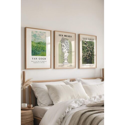 WALLXPERT Č-300427 - 3040 multikolor set dekorativnih slika (3 komada) Cene