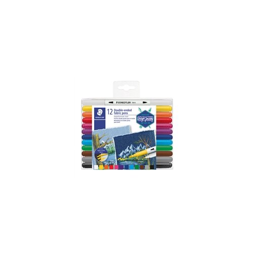 Staedtler Flomasteri za textil Design Journey, dvostruki, 12 komada Cijene