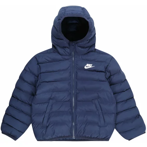Nike Sportswear Zimska jakna mornarsko plava / bijela