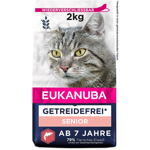 Eukanuba Senior Grain Free bogata lososom - 3 x 2 kg Cijene