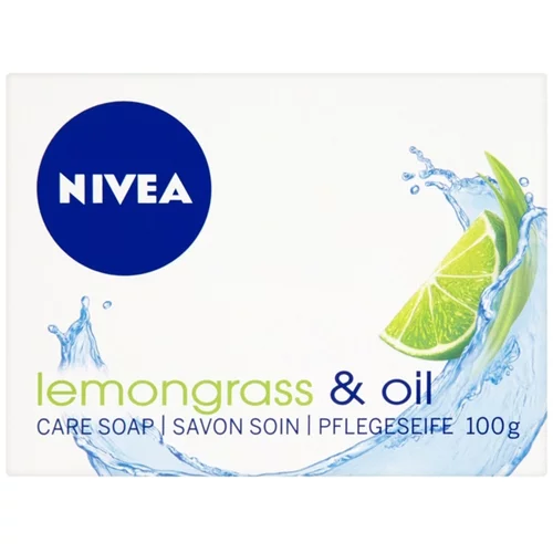 Nivea Lemongrass & Oil trdo milo 100 g
