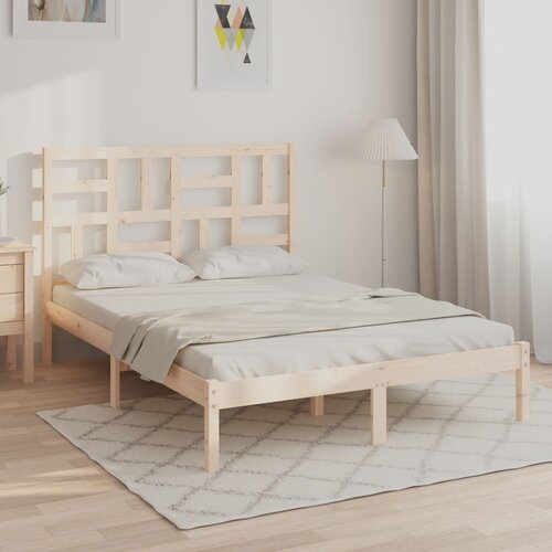 Furnova Posteljni okvir iz trdnega lesa 120x190 cm, (21942625) Slike