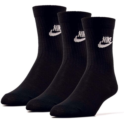 Nike Sportwears Everyday Essential Crew 3-Pack Socks Black/ White Slike