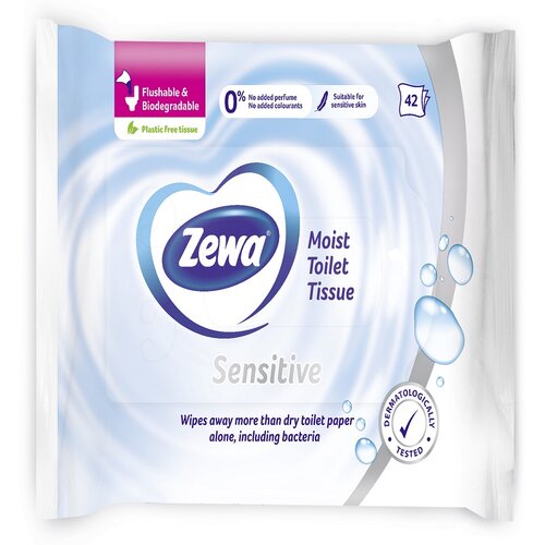 Zewa vlažni toalet papir Sensitive 42 komada Cene