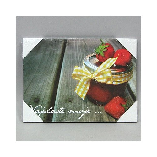  Slika na drvetu JAGODE L182501 Cene