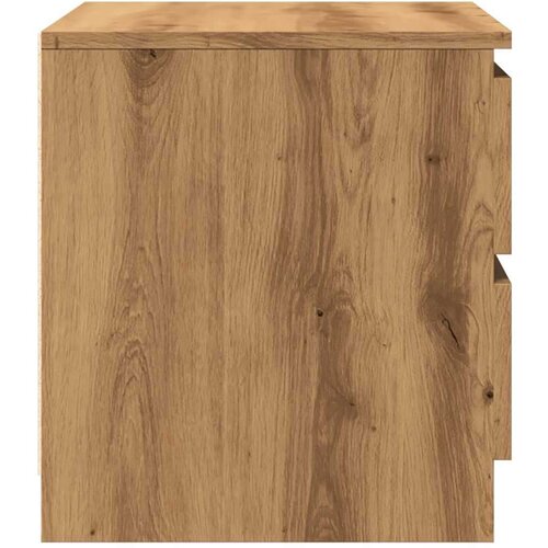 VidaXL Noćni ormarić Artisan hrast 50x40x43,5 Slike