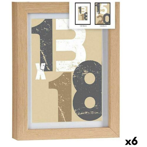  Okvir za sliku 18 x 23 x 2 5 cm Prirodno Staklo Drvo MDF (6 kom.) Cijene