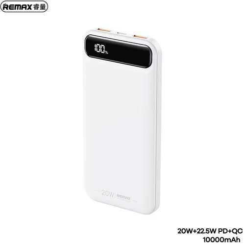 Remax Power bank prenosiva baterija Bole Series RPP-520 PD20W+QC22.5W Fast Charging 10000mAh beli Cene