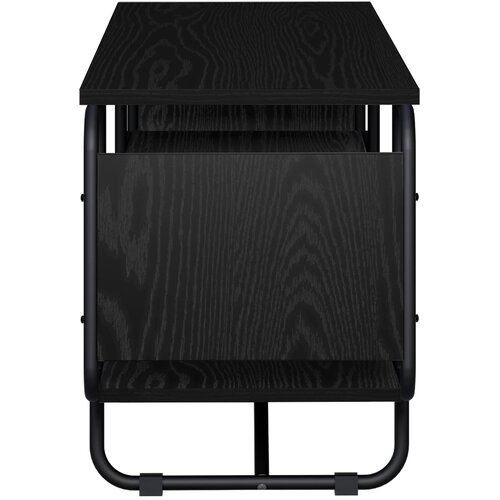  TV stalak 140 x 36 x 45 cm Crni hrast Konstruirano drvo Slike