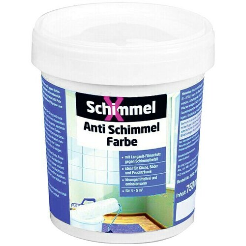 SchimmelX Stenska barva proti plesni (750 ml, Mat) Cene