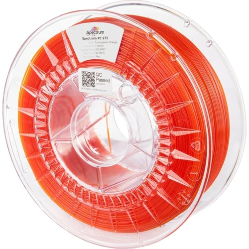 Spectrum PC 275 Transparent Orange - 1,75 mm / 1000 g