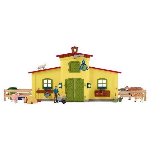 Schleich Igračka Velika farma sa životinjam i dodacima 42605 Slike