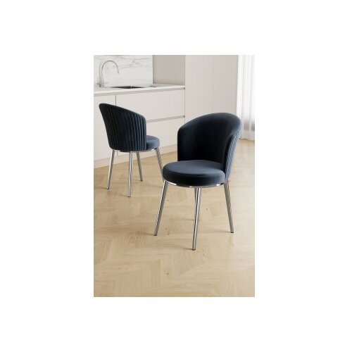 Hanah home set stolica, 6 dijelova, antracit Cene