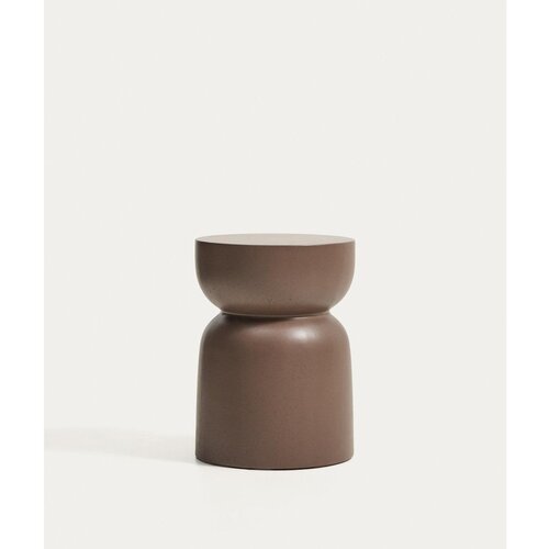 Kave Home Okrugao vrtni stolić betonski &amp;oslash; 32 cm Garbet &amp;ndash; Slike