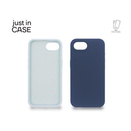 Just_in_Case 2u1 Extra case MIX PLUS paket PLAVI za iPhone 16e ( MIXPL120BL ) Slike