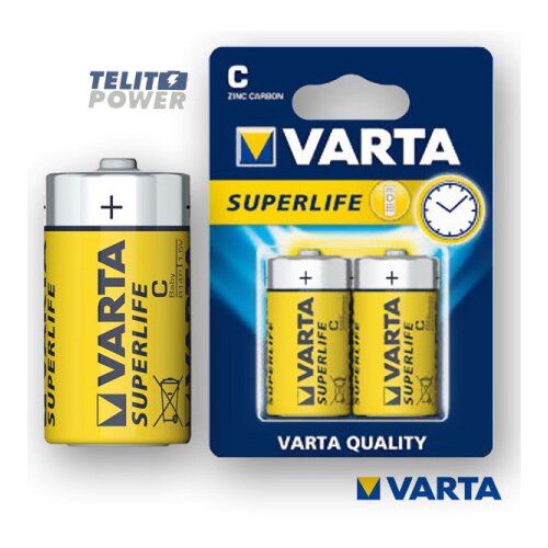 Varta superlife R14 cink-karbon - cena na komad ( 1668 ) Slike
