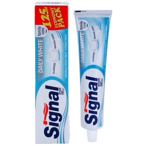 Signal Daily White pasta za zube s izbjeljivajućim učinkom 125 ml Slike