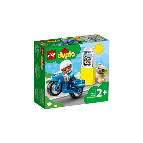 Lego Policijski motocikl, Duplo Slike