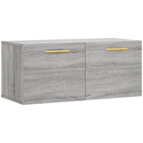 Maison Chic Stenska omarica - Zidna omarica siva sonoma 80x36,5x35 cm inženirski les iu443, (22062913) Cene