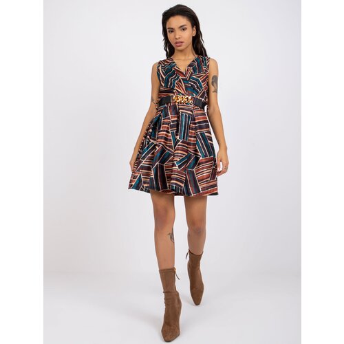 Italy Moda Dress-DHJ-SK-15308-1.57P-camel Slike