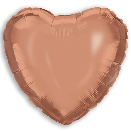 Procos Balon od folije u obliku srca &amp;ndash; rose gold 46 cm Slike