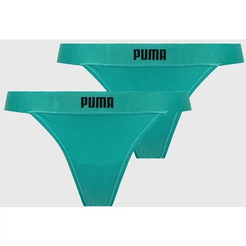 Puma Tangice 2-pack zelena barva, 938314