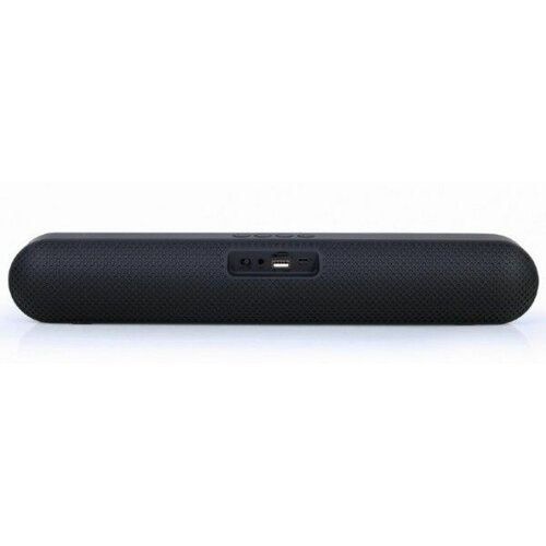 Gembird spkbt BAR400L led bluetooth speaker soundbar 2x5W fm, usb, sd, aux, mikrofon, black Cene