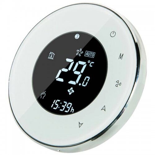  Smart digitalni sobni termostat BHT-6000GCLW, Beli Slike