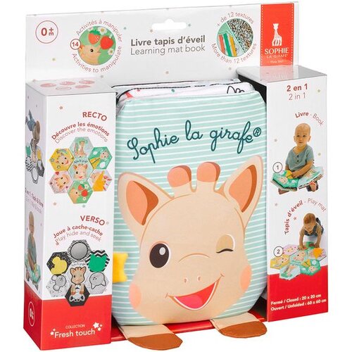 Sophie La Girafe edukativna knjiga 2 u 1 Cene