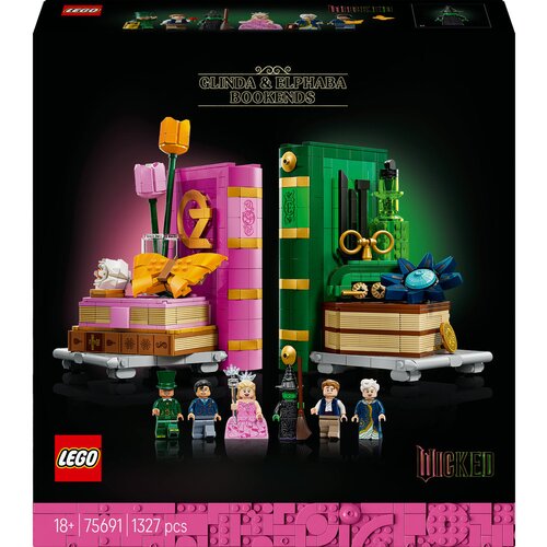 Lego Wicked - Glinda i Elfaba &amp;ndash; podupirači za knjige (75691) Slike