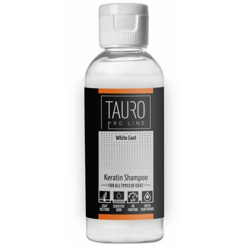 Line Tauro Pro Line White Coat Keratin šampon 65 ml Slike