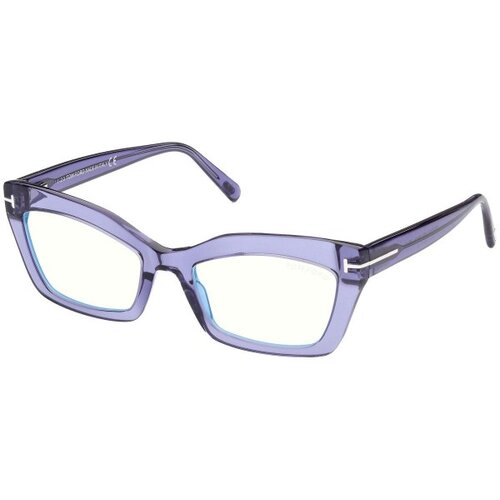Tom Ford FT5766-B 078 ONE SIZE (54) Vijolična/Kristalna Slike