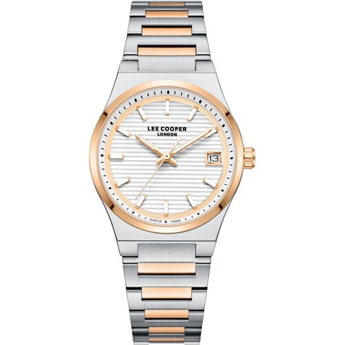 Lee Cooper Ženski sat LC08289.530, Srebrno kući&scaron;te, Srebrno-rose gold Cene