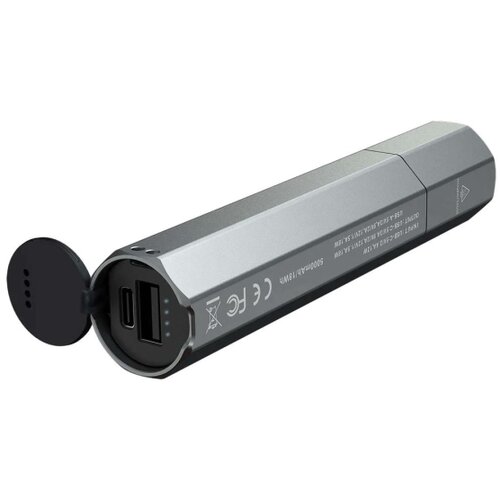 Fenix ecpblck - led punjiva baterijska lampa sa powerbankom (usb), IP68, 1600 lm, do 504 h, crna Slike