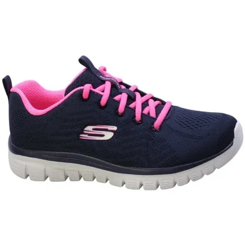 Skechers Nizke superge 345074 Modra