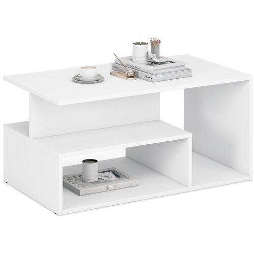  Konferencijski stolić NOTE 90x51 cm, beo Slike