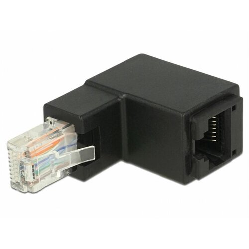 Delock adapter RJ45 CAT.6 UTP, kotni 90&deg;, 86424 Cene