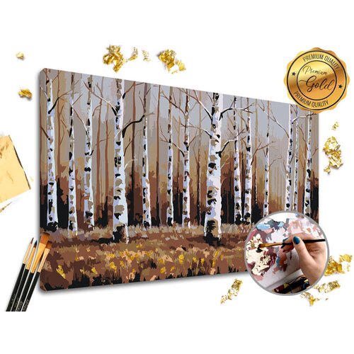 Slikanje po brojevima PREMIUM GOLD - Brezina šuma Cene