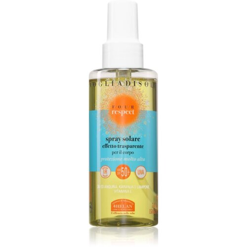 Helan VOGLIA DI SOLE FOUR RESPECT Suntan Spray SPF50+ za&scaron;titni sprej za sunčanje SPF 50+ 150 ml Cijene