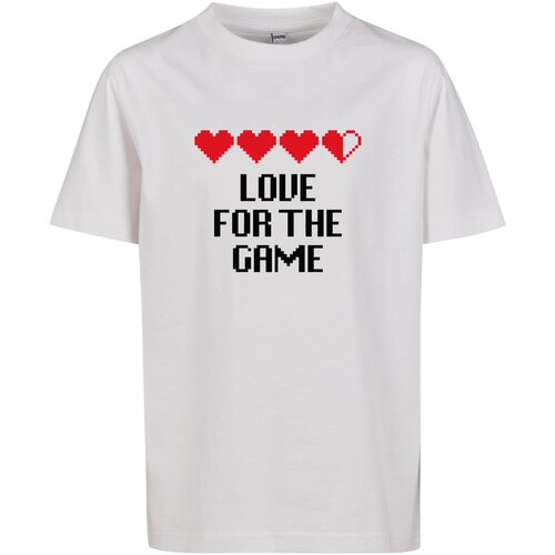 MT Kids kids love the game white tee Cene