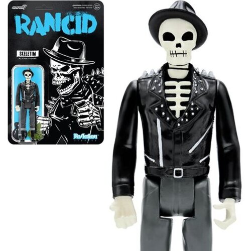 DC Comics rancid punk skeletim hat 3 3/4-Inch reaction figure, (20498983) Slike
