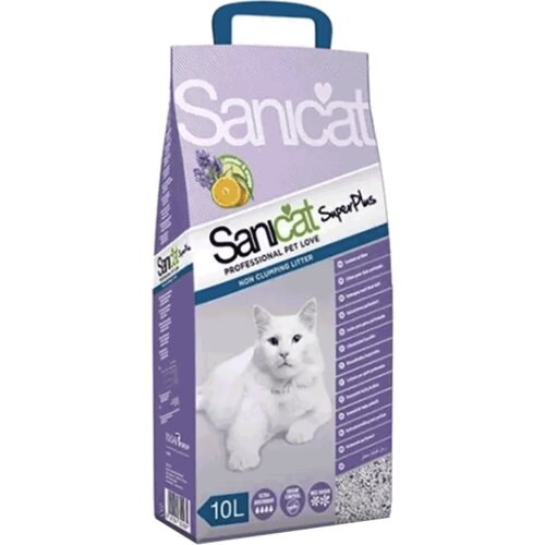 Sanicat Posip za mačke Lavanda, 8L Cene