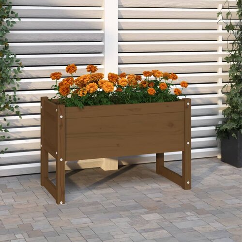 vidaXL Sadilica boja meda 78 x 40 x 52 cm od masivne borovine Cijene