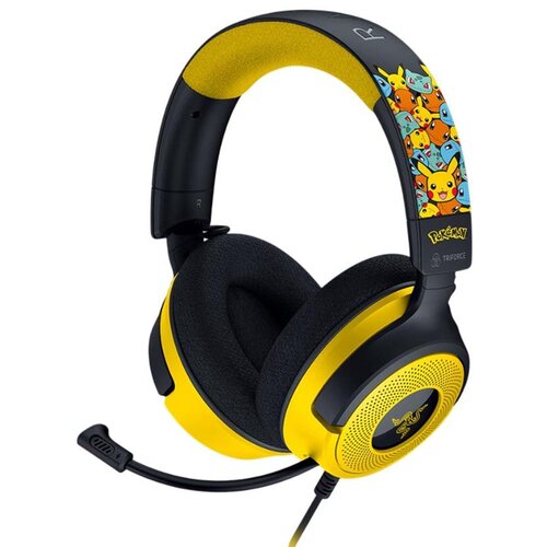 Razer Kraken V4 X Pokemon Headset Wired Head-band Gaming USB Type-C /USB Type-A Black, Yellow Cijene