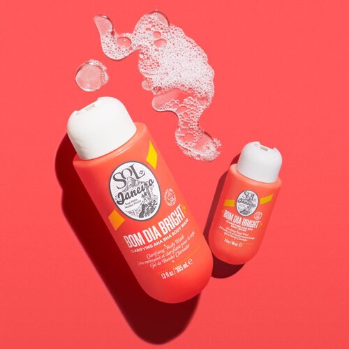 Sol de Janeiro Bom Dia&amp;trade; Bright Body Wash eksfolijacijski gel za tu&amp;scaron;iranje s pomlađujućim učinkom 90 ml Slike