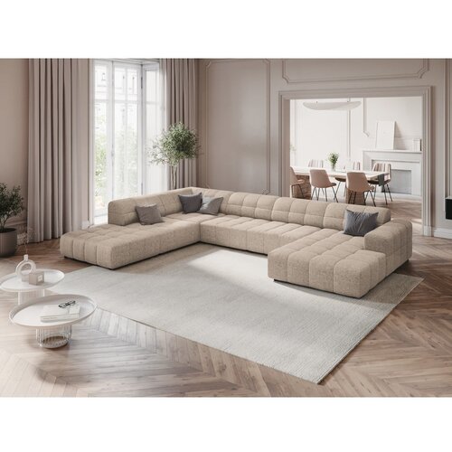 Cosmopolitan Design Bež kutna garnitura (s lijevim kutom/u obliku slova &amp;quot;U&amp;quot;) Chicago &amp;ndash; Slike