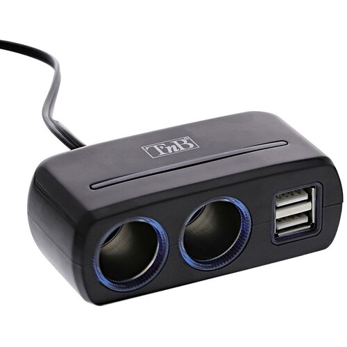TNB ACGP035221 produžni za auto punjač, 2xUSB-A 30W+ 2x12V Cene